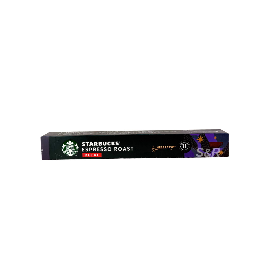 Starbucks Espresso Roast Decaf Nespresso Pods 10s
